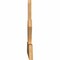 Ekena Millwork Saratoga Smooth Timber Gable Bracket, Western Red Cedar, 84"W x 24"H x 1 1/2"D x 5 1/2"F, 7/12 Pitch GBW084X24X0206SAR00SWR - alternate 3